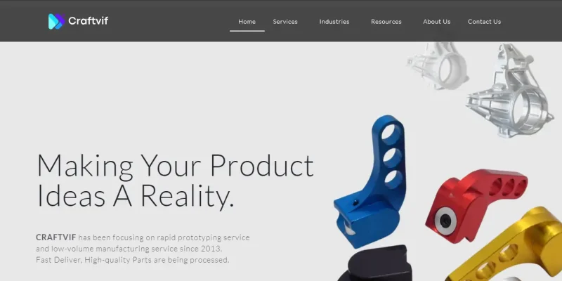 Craft Vif Website View Port Capture